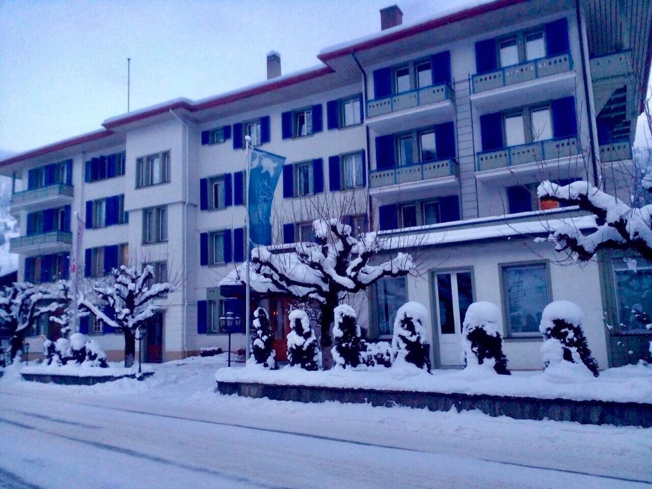 Parkhotel Bellevue Budget Lenk Exterior photo