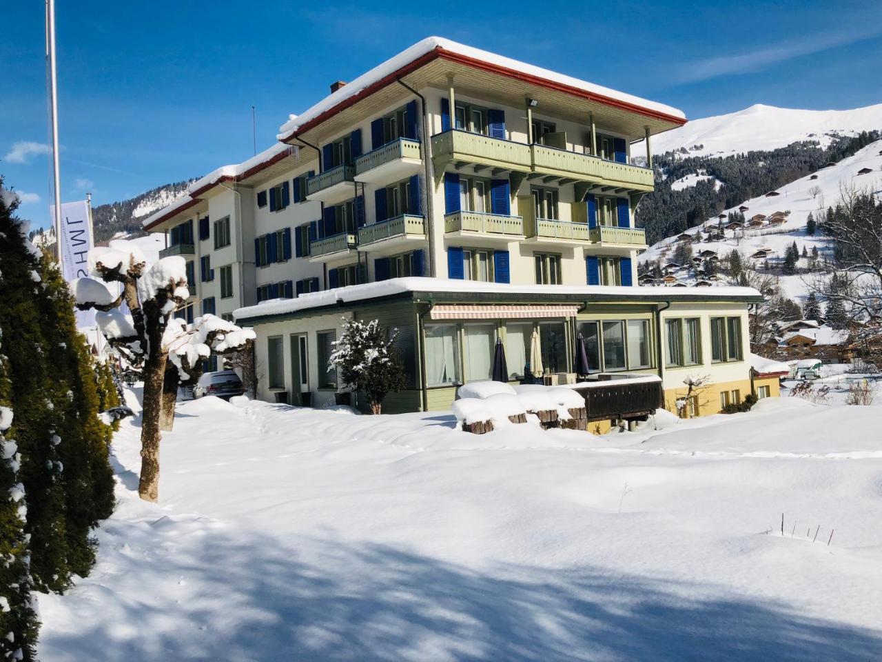 Parkhotel Bellevue Budget Lenk Exterior photo